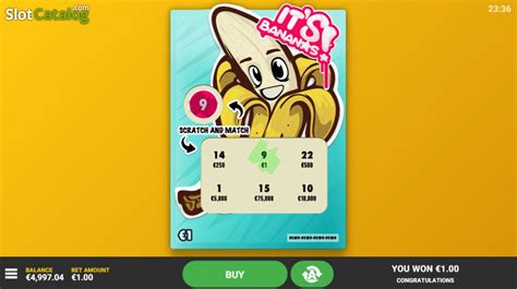 Its bananas game slot  This adventure will open a lot of additional bonuses and symbols, and also help increase the initial deposit made in online casinos in at least 7 times